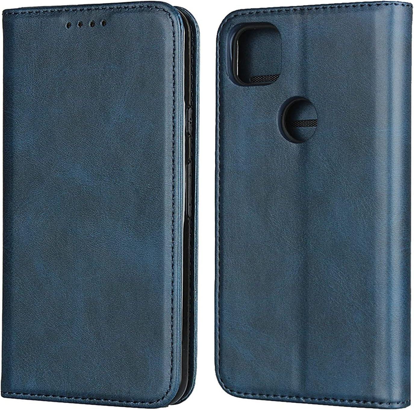 Jaorty Designed for Pixel 4A Wallet Case,Premium PU Leather Flip Folio Case with Card Slot,Stand Holder,Magnetic Closure TPU Case for Google Pixel 4A 4G 5.81 Inch,Navy Blue  Jaorty   