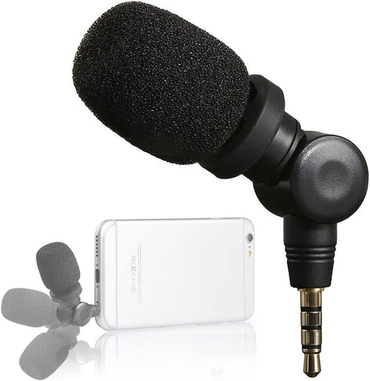 Saramonic Smartmic Mini Condenser Flexible Microphone for Smartphones,Vlogging Microphone for Iphone and Youtube Video, Mic for Ios Apple Iphone Ipad and Android Phone  Saramonic   