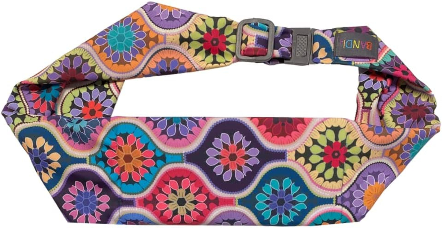 BANDI Large Travel and Running Belt, Securely Carry Keys, Phone, Medicine, Money or Food While You Exercise or Travel within Its Sleek 3 Pocket Design, Size 7.5 Inch by 3.5 Inch Black Solid One Size  BANDI WEAR LLC Morocco  