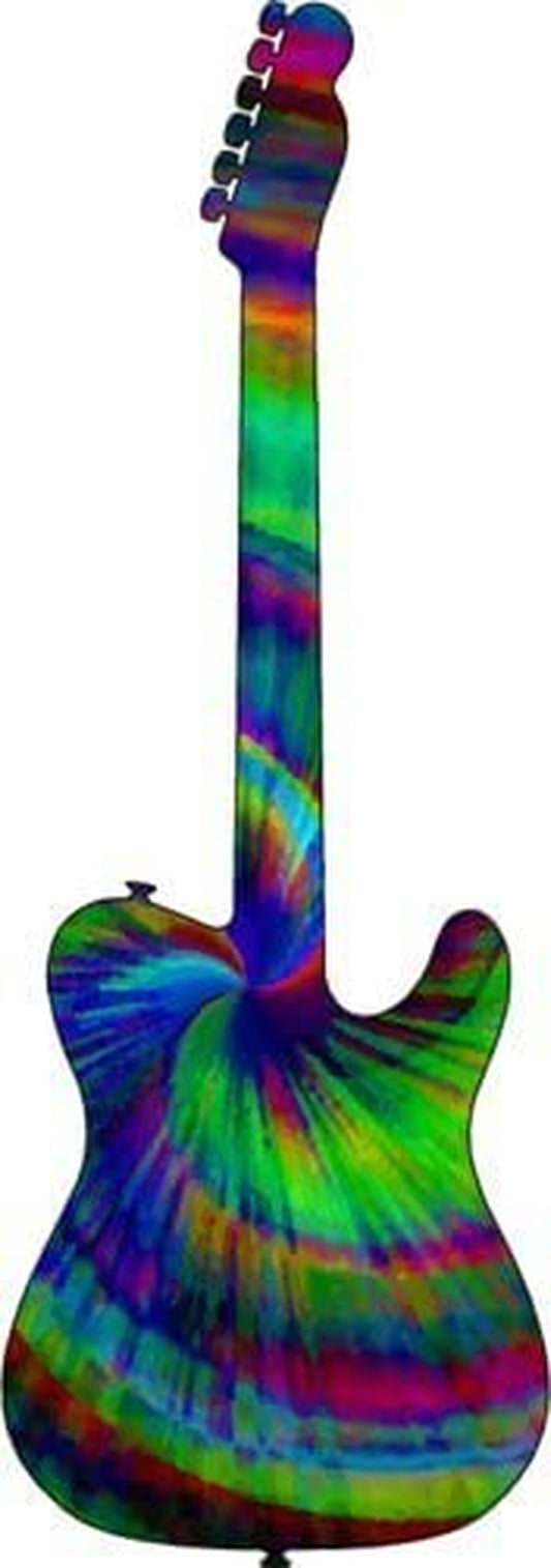 ION Graphics Magnet (2Pcs) Guitar - Tie Dye Guitar Vinyl Magnet - Guitar Laptop - Perfect Music Gift - Made in the USA Size: 1.400" X 4.000" Inch  ION Graphics   