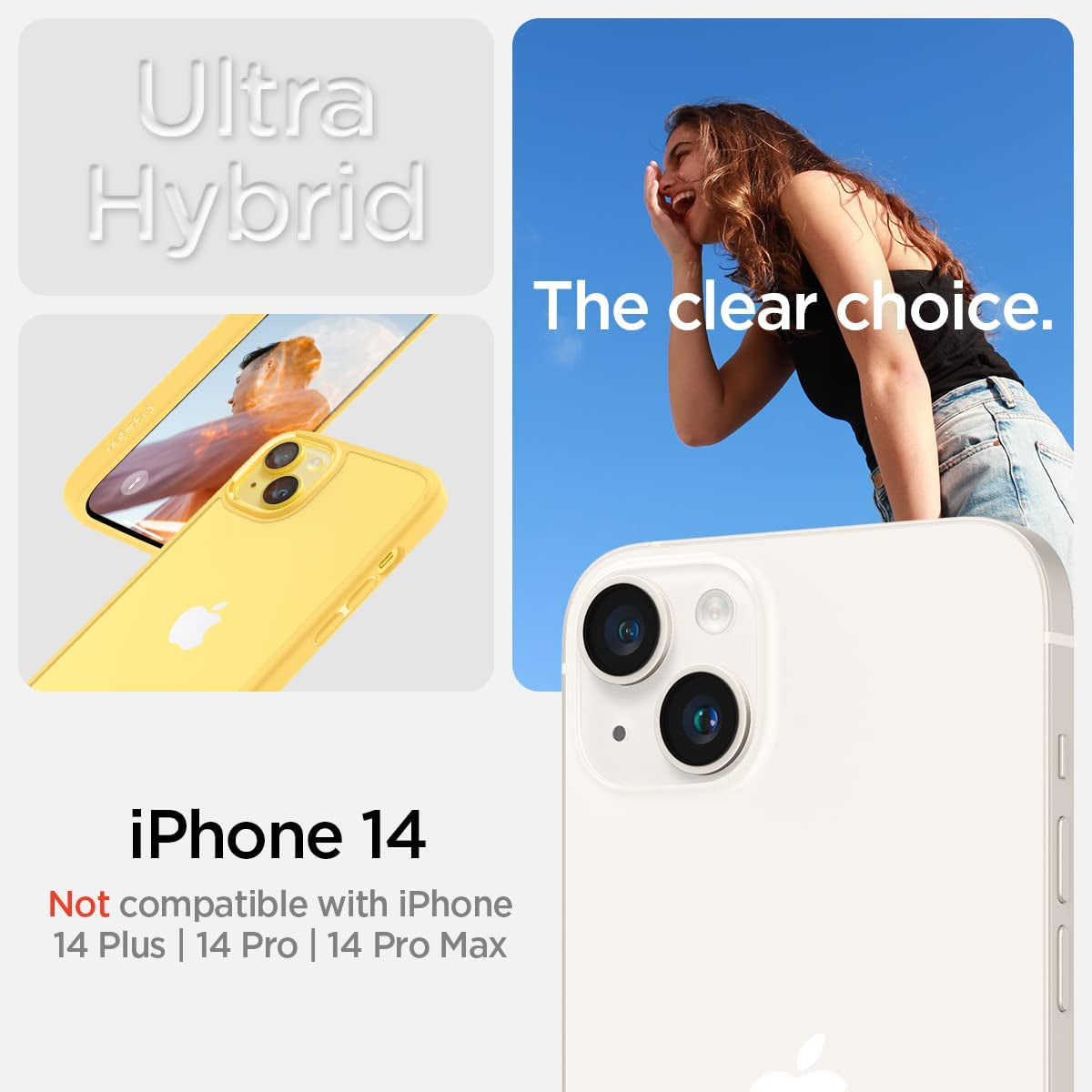 Spigen Butter Yellow Designed for Iphone 14 Case (2022) - Butter Yellow  Spigen   