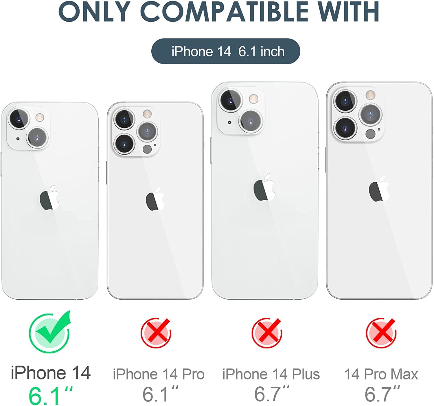 Hython Case for Iphone 14 Case Glitter, Cute Sparkly Clear Glitter Shiny Bling Sparkle Cover, Anti-Scratch Soft TPU Thin Slim Fit Shockproof Protective Phone Cases for Women Girls, Black Glitter  Hython   