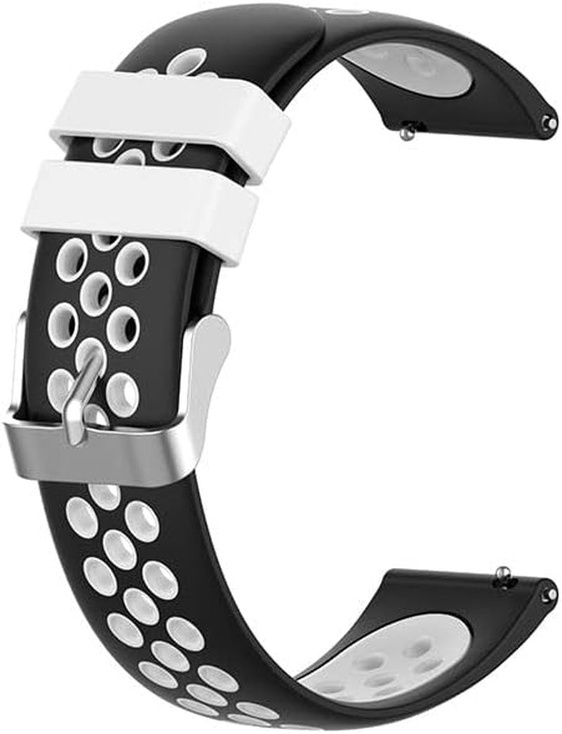 ZEDEVB Watchband for Garmin Venu Vivoactive 3 Garmin Vivoactive 3 Silicone Smart Watch Band for Vivoactive 4S 4 Forerunner 245 Strap  KANUZ B For Vivoactive 4S-18 