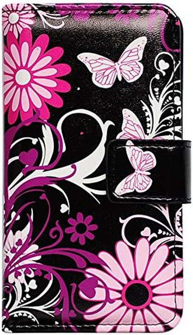 Bcov LG G8 Thinq Case,Lg G8 Case, Butterfly Leather Flip Case Wallet Cover with Card Slot Holder Kickstand for LG G8 Thinq 2019  Bcov   