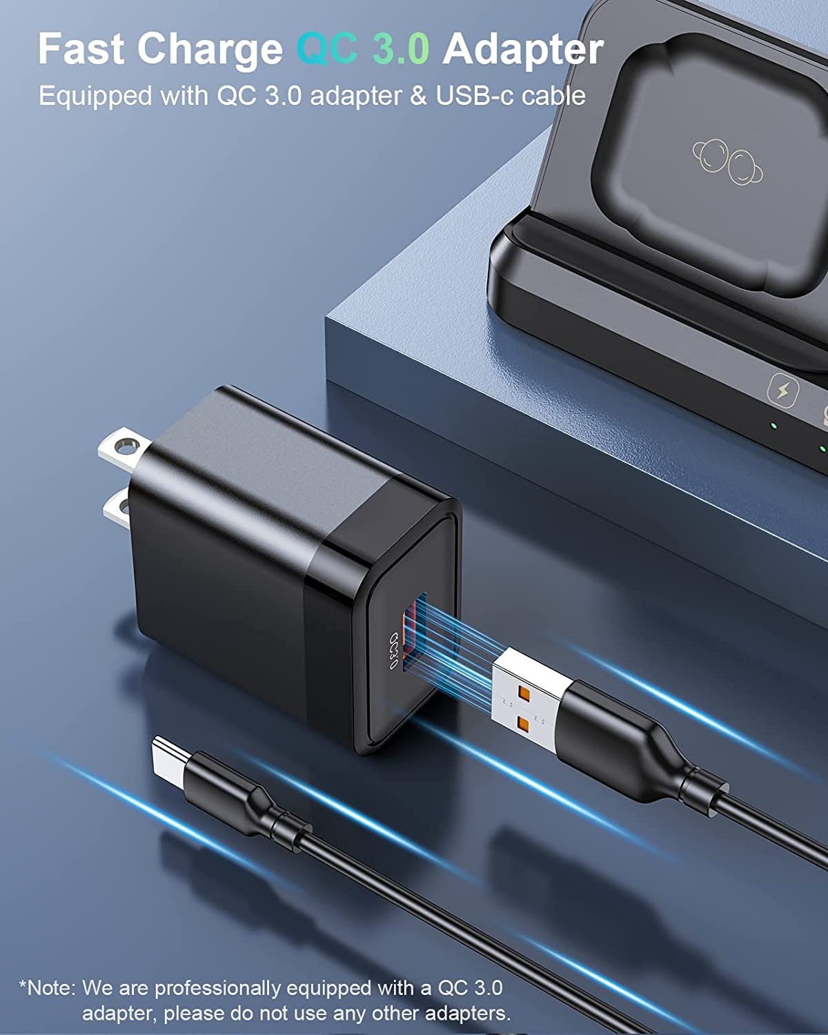 𝟮𝟬𝟮𝟯 𝗡𝗲𝘄 ZUBARR Wireless Charging Station for Samsung and Android Multiple Devices 3 in 1 Fast Charger Dock Stand for Phone Galaxy Z Flip 4/3 Z Fold S23 S22 S20 Ultra, Galaxy Watch 5/4/3, Buds  Guanyu(Dongguan) Intelligent Technology Co.,Ltd   