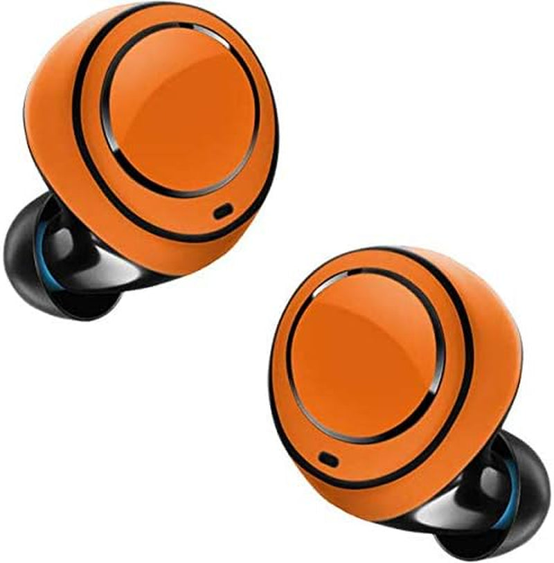 Skinit Decal Skin Compatible with Echo Buds - Officially Licensed Originally Designed Orange Design  Skinit   