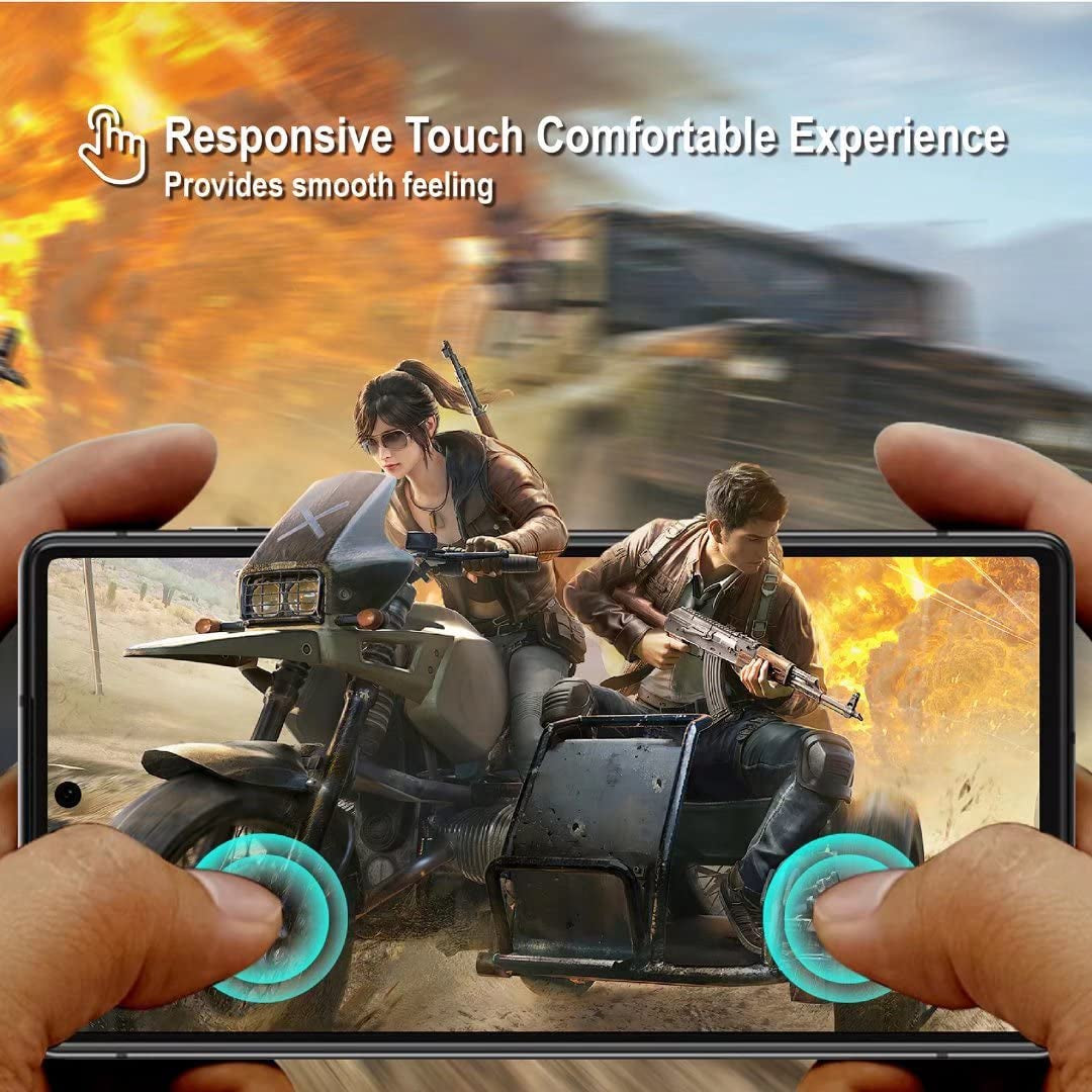 [Fingerprint Compatible][2 Pack] Tempered Glass for Google Pixel 6 Screen Protector[2021], with [Alignment] Designed for Pixel 6, Anti-Fingerprint, Anti-Scratch, No-Bubble, Case Friendly  Better Future Glass   