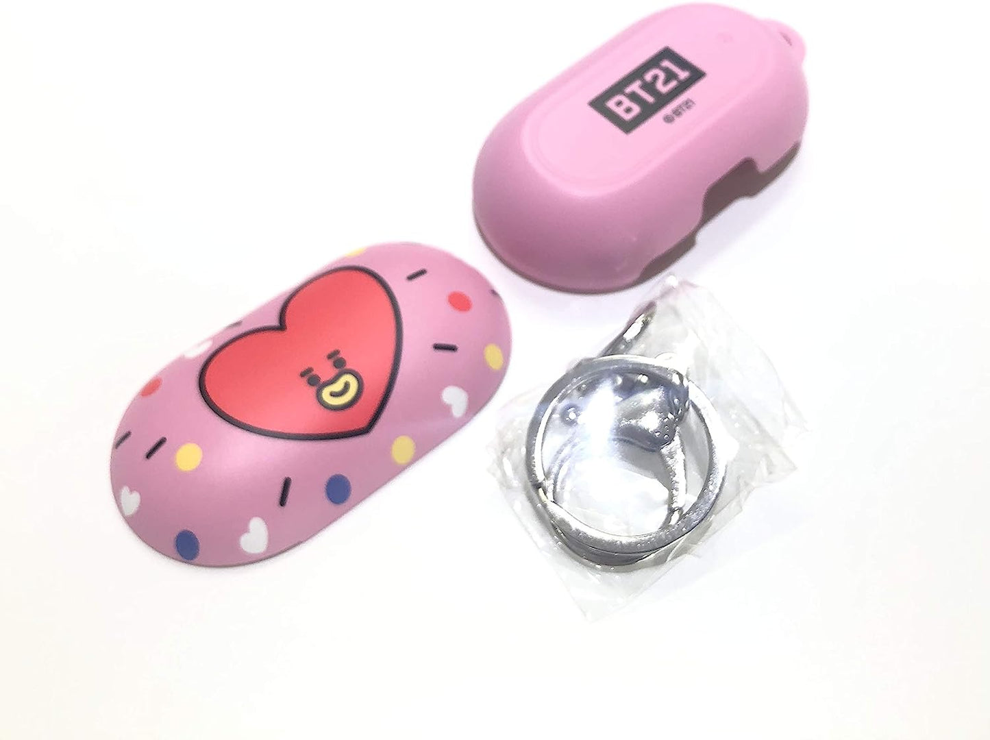 BT21 Official Buds Case Cover, V, Full Protective Cover Compatible with Samsung Galaxy Buds  GCASE   