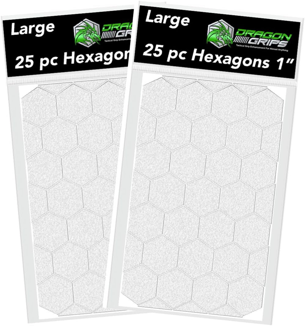 Dragon Grips Grip Tape Cell Phone Grip Stickers Mouse Grip Tape. Clear 84Pc Multi Purpose Set Rubberized Grip Stickers. Rubber Grip Adhesive Strips for Phone, Laptop, Ipad, Iphone, Tablets & Gaming  Dragon Grips Clear 25 pcs - 2 pack 