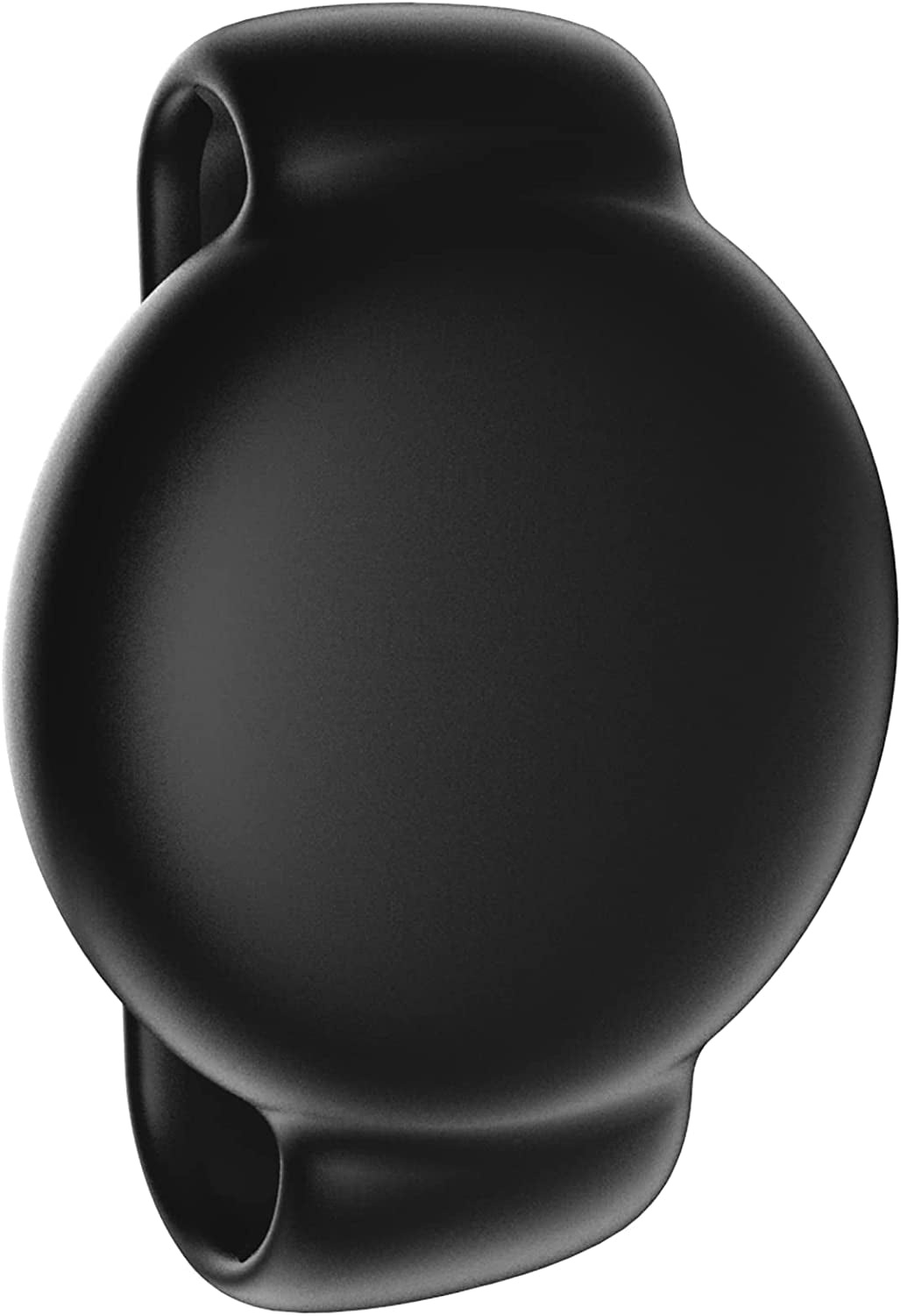 SUPMEGA Case for Airtag Dog Collar Holder, Flexible Silicone Cover with Adjustable Band Fits Pet Collars, Protective Anti-Scratch Case Compatible with Airtag 2021 - Black  SUPMEGA   