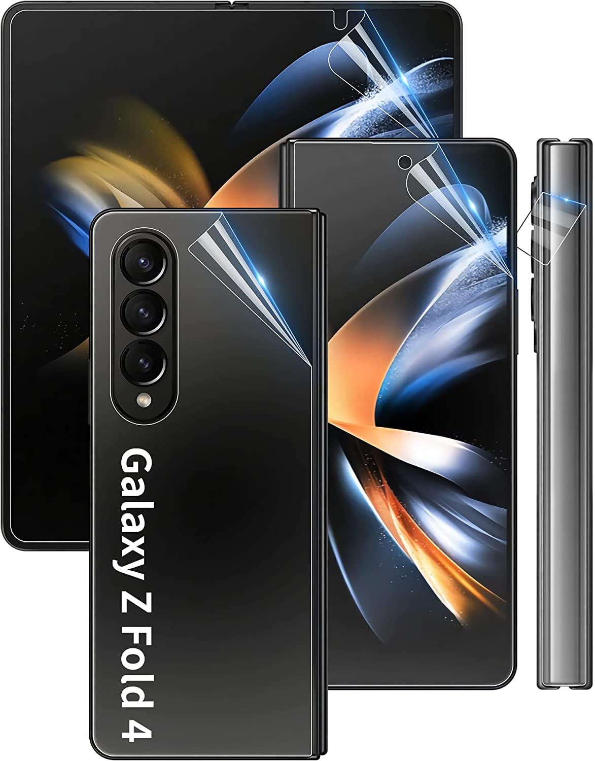 [2+2 Pack] Samsung Galaxy S23 Ultra Privacy Screen Protector and Camera Lens Protector, 9H Tempered Glass, anti Spy, anti Scratch, Bubble Free, Screen Protector for Samsung Galaxy S23 Ultra (6.8 Inch)  Corefyco Direct Galaxy Z Fold 4  