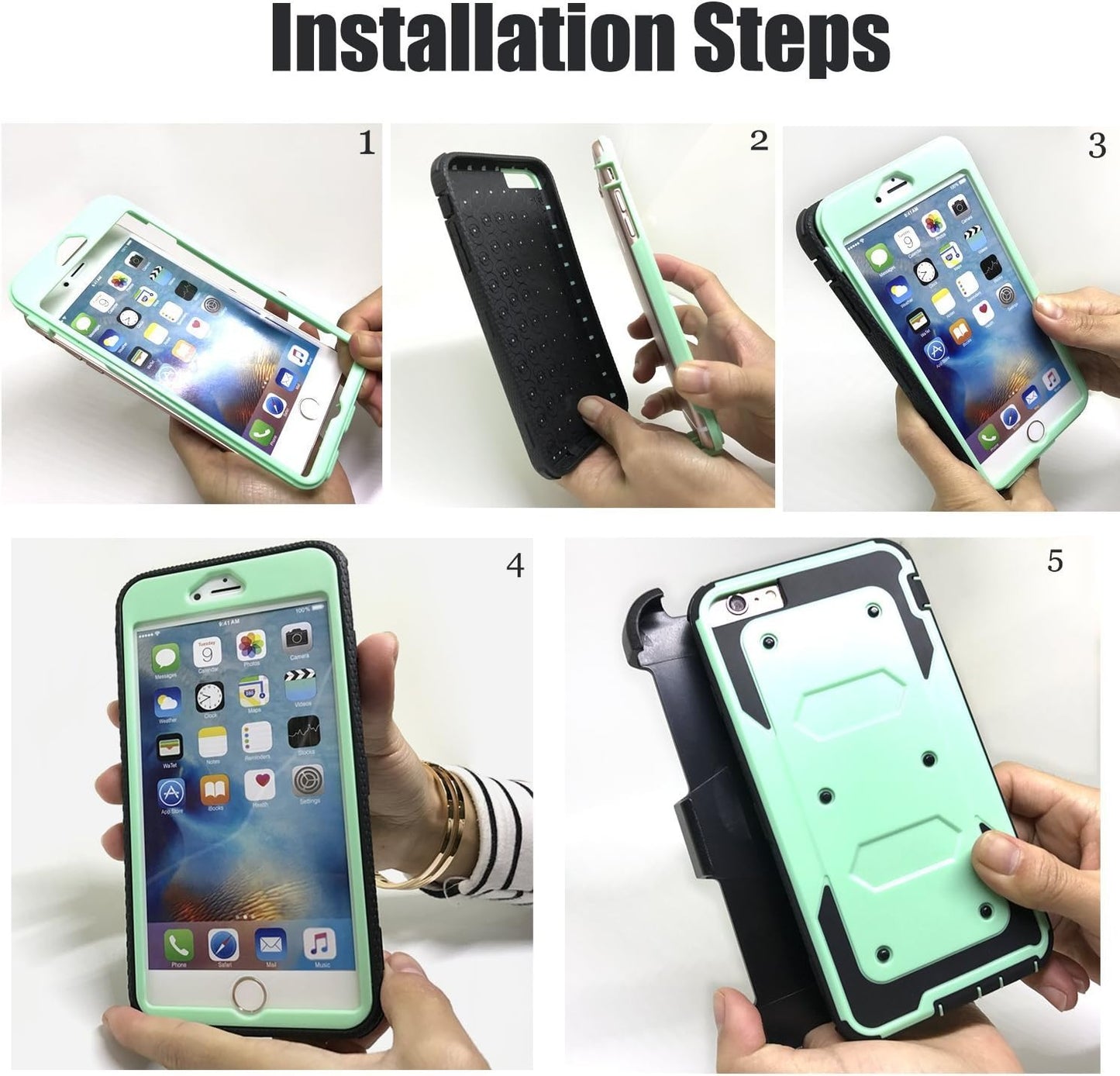 Koojoee Armor Defender Case Compatible with LG V40 Thinq, Heavy Duty Shockproof [Kickstand][Belt Swivel Clip] Full-Body Tough Protection Case Rugged Holster with Free Stylus for LG V40 (Hot Pink)  KooJoee - NeeDeroy Tech   