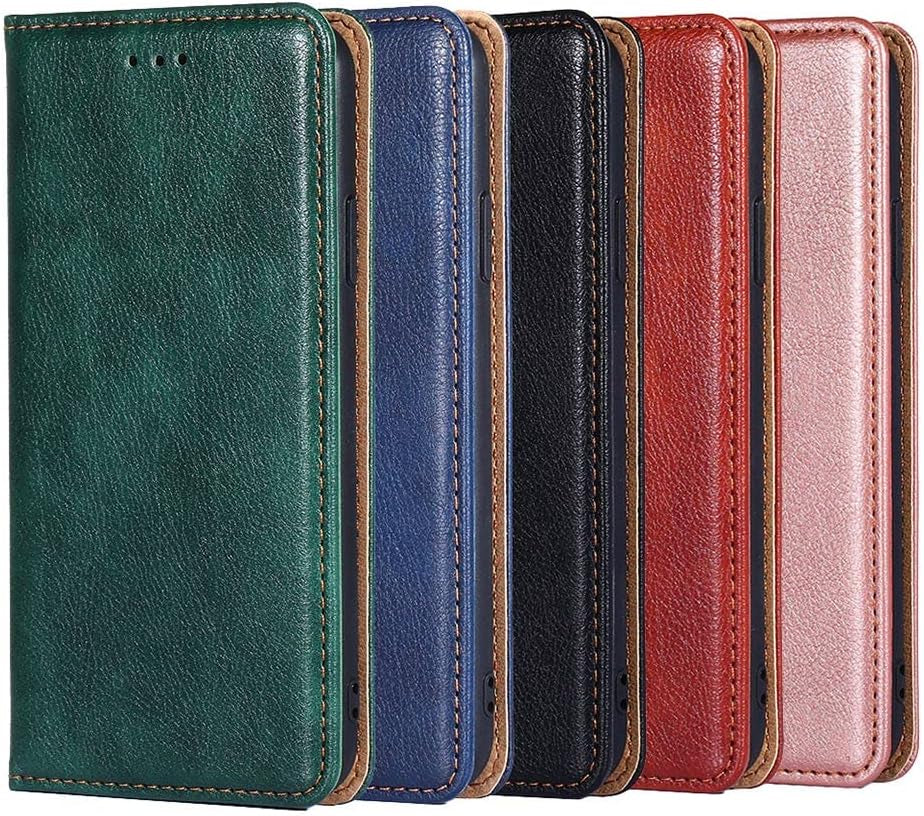 Cyr-Guard Phone Cover Wallet Folio Case for LG G7 THINQ, Premium PU Leather Slim Fit Cover for G7 THINQ, Easy Take, Green  Cyr-Guard   