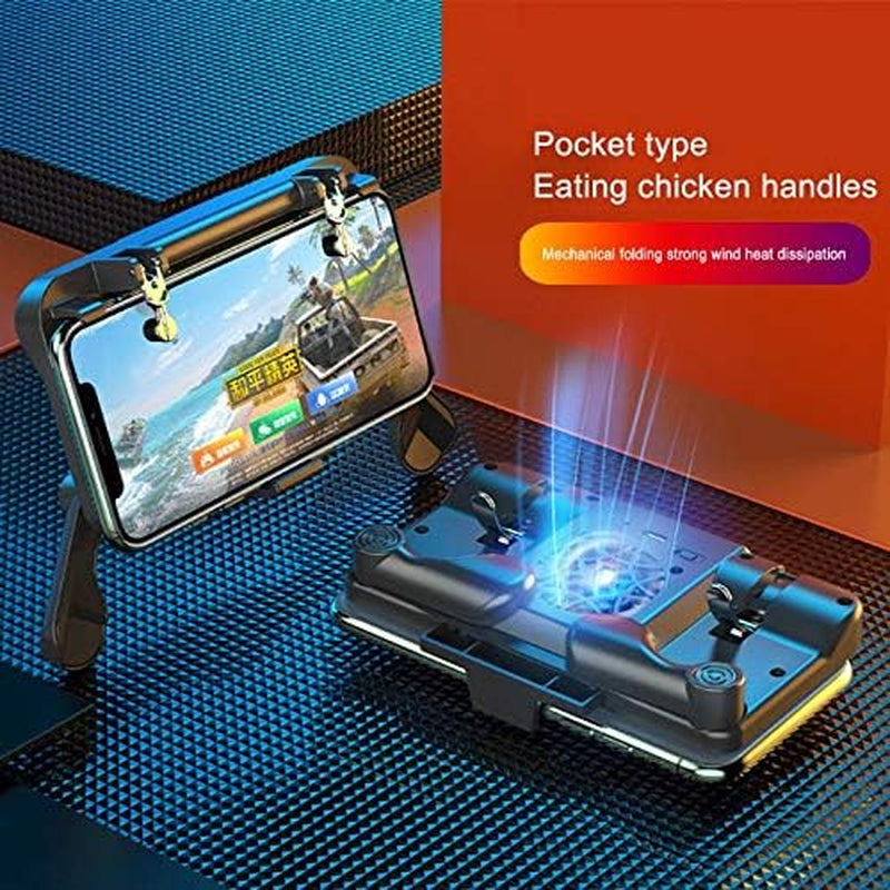 WILIAS - Mobile Phone Game Shooter Trigger Fire Button Gamepad Joystick for for Smart Phone Gamepads Gaming Accessories  WILIAS   