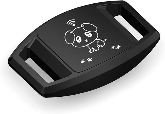 Case for Airtag Finder ,Airtag Holder for Dog Cat Pet Collar (Black)  Yixuan   