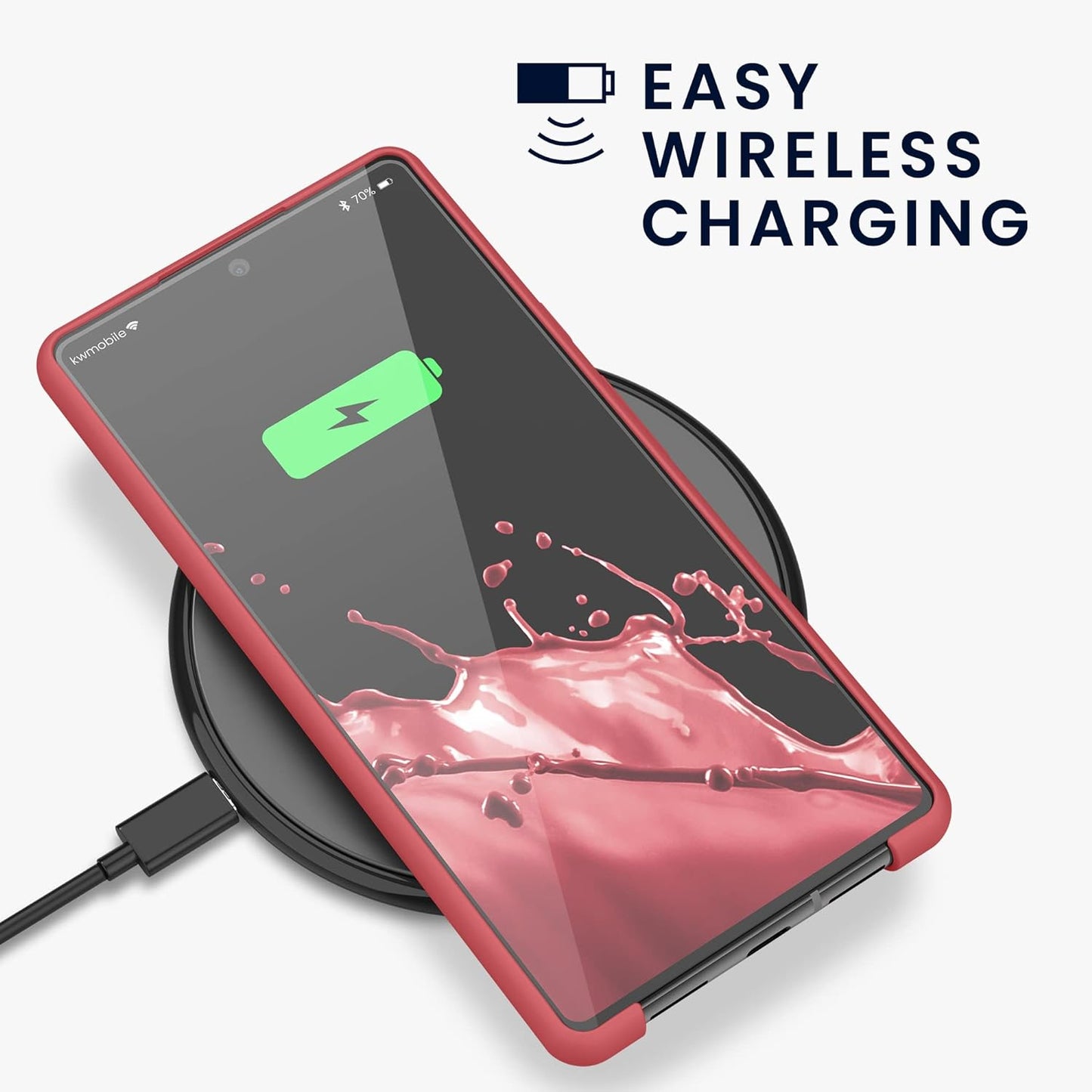 Kwmobile Case Compatible with Google Pixel 6 Case - TPU Silicone Phone Cover with Soft Finish - Dolce Vita  kwmobile   