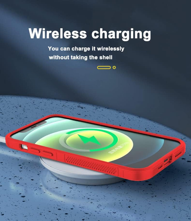 Tiwinxing Case Compatible with Oneplus Nord N30 5G Case Shockproof, Soft TPU Slim Oneplus Nord N30 5G Case for Women Men Anti-Scratch Protective Phone Case (Red)  Tiwinxing   