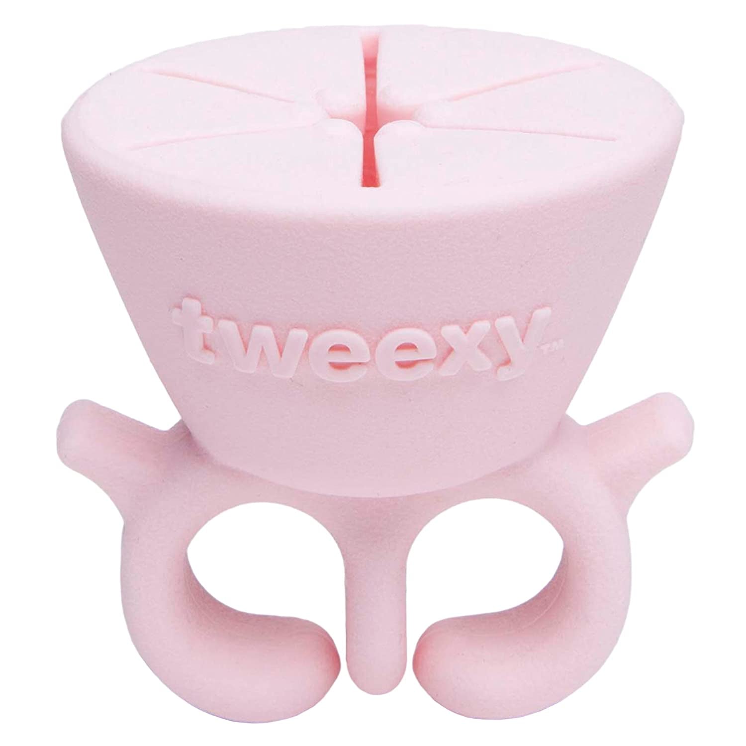 Tweexy Wearable Nail Polish Holder Ring - Nail Polish Bottle Holder for Easy Application | Perfect for Fingernail Painting, Manicure & Pedicure | Nail Polish Accessories (Camo)  Station 22, LLC Pink Frosting  