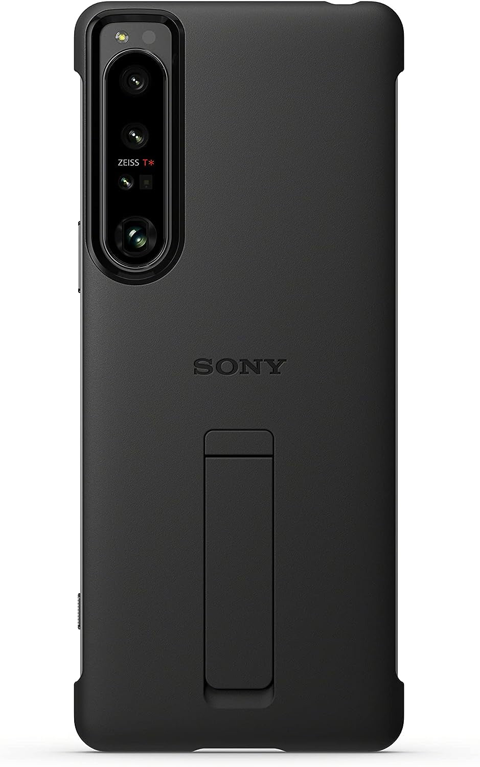 Sony Xperia 1 IV Official Case with Stand - Black, Wireless Charging Compatible  Sony   