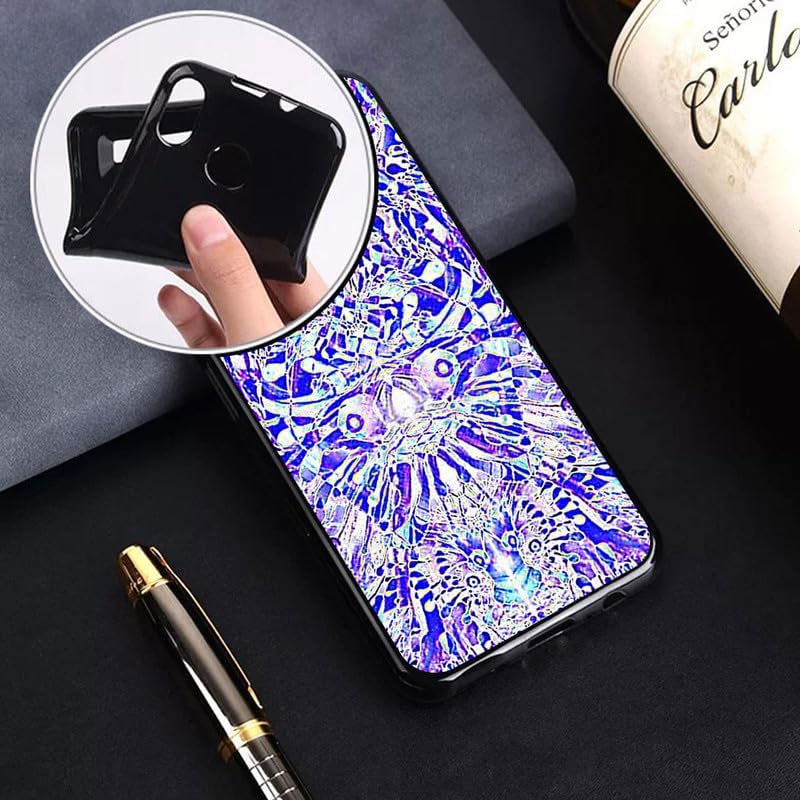 WIMSPEED Shockproof Phone Case for Sony Xperia 5 V (6.1") + 2 Pack Tempered Glass Protective Film, Slim Soft Silicone Shell anti Scratch TPU Cover for Sony Xperia 5 V - Mirror World  WIMSPEED   