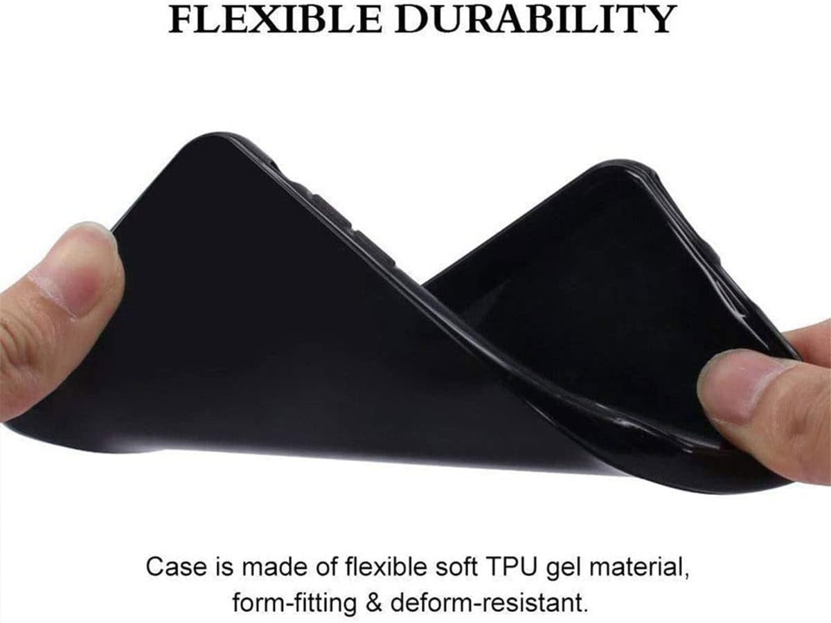 LCEHTOGYE Case for Sony Xperia 10 V, Slim Shock-Absorption Anti-Scratch Black Soft TPU Bumper Protective Phone Case Cover for Sony Xperia 10 V (6,1") - KE101  LCEHTOGYE   