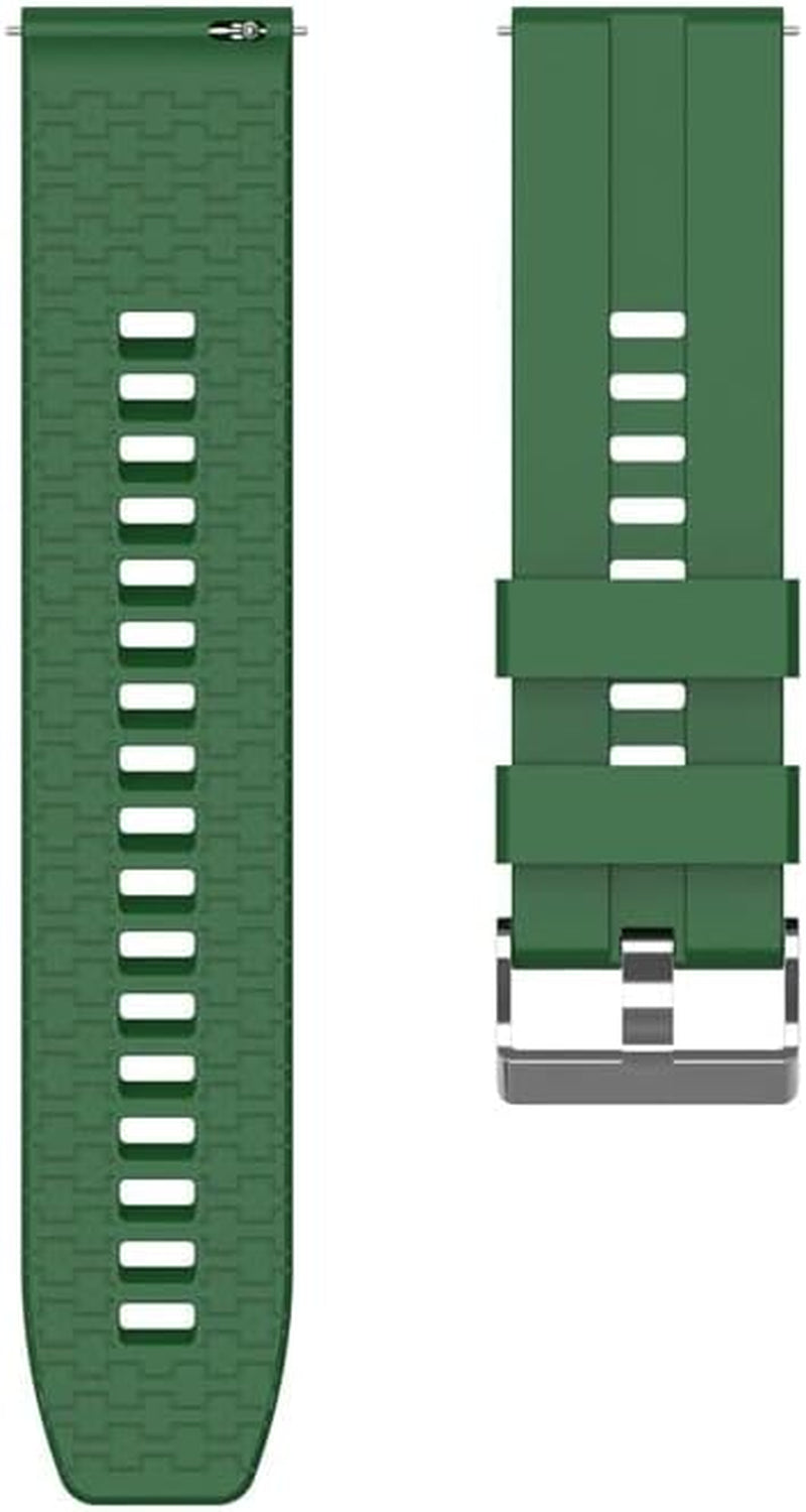 BUDAY Silicone Straps for Garmin Vivoactive 3 Music/Forerunner 645 245 245M/ Vivomove Band Sport Wristband for Garmin Venu Correa  BUDAY B For Vivoactive 3 