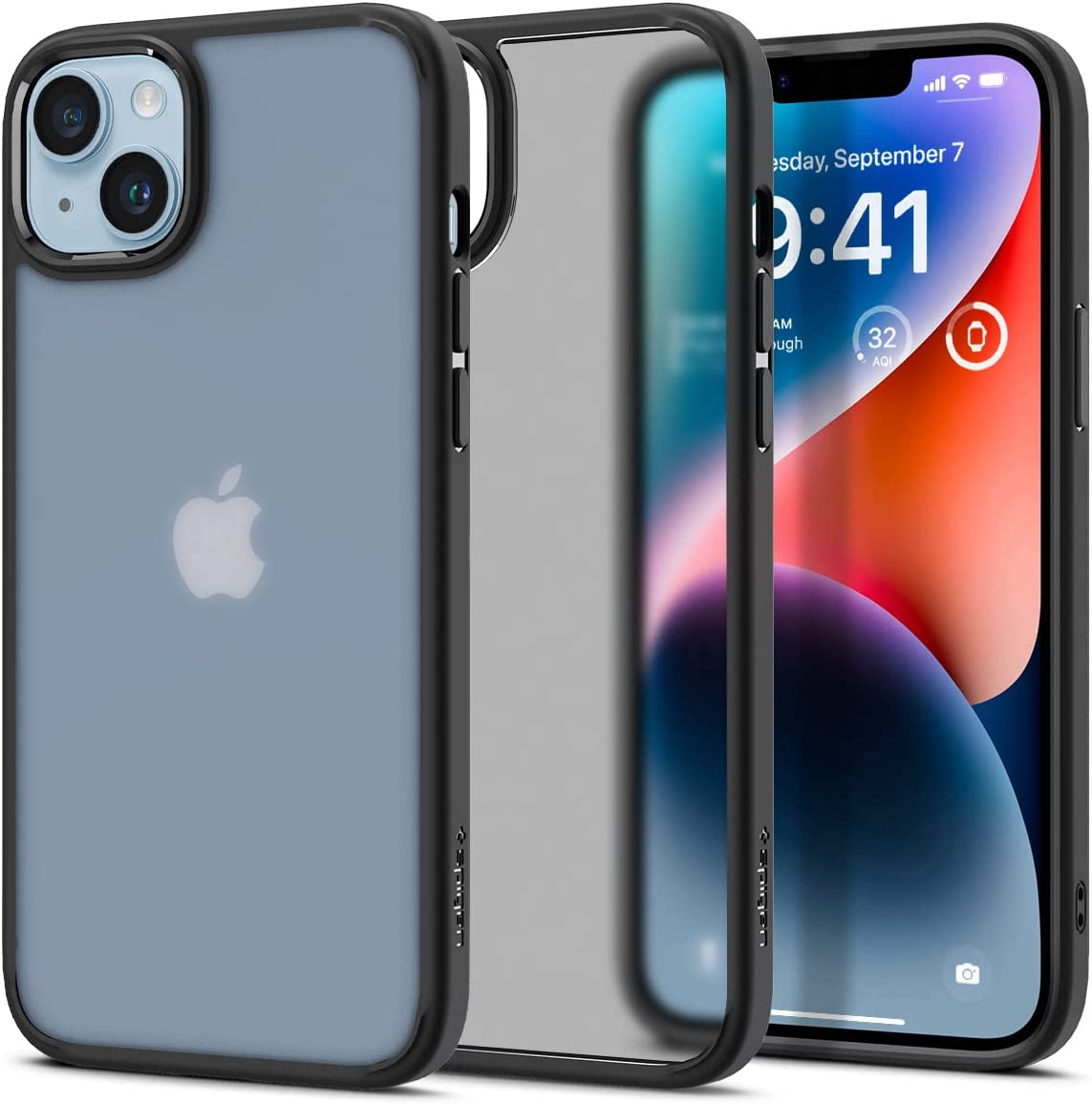 Spigen Ultra Hybrid Designed for Iphone 14 Case (2022) - Frost Black  Spigen Frost Black  