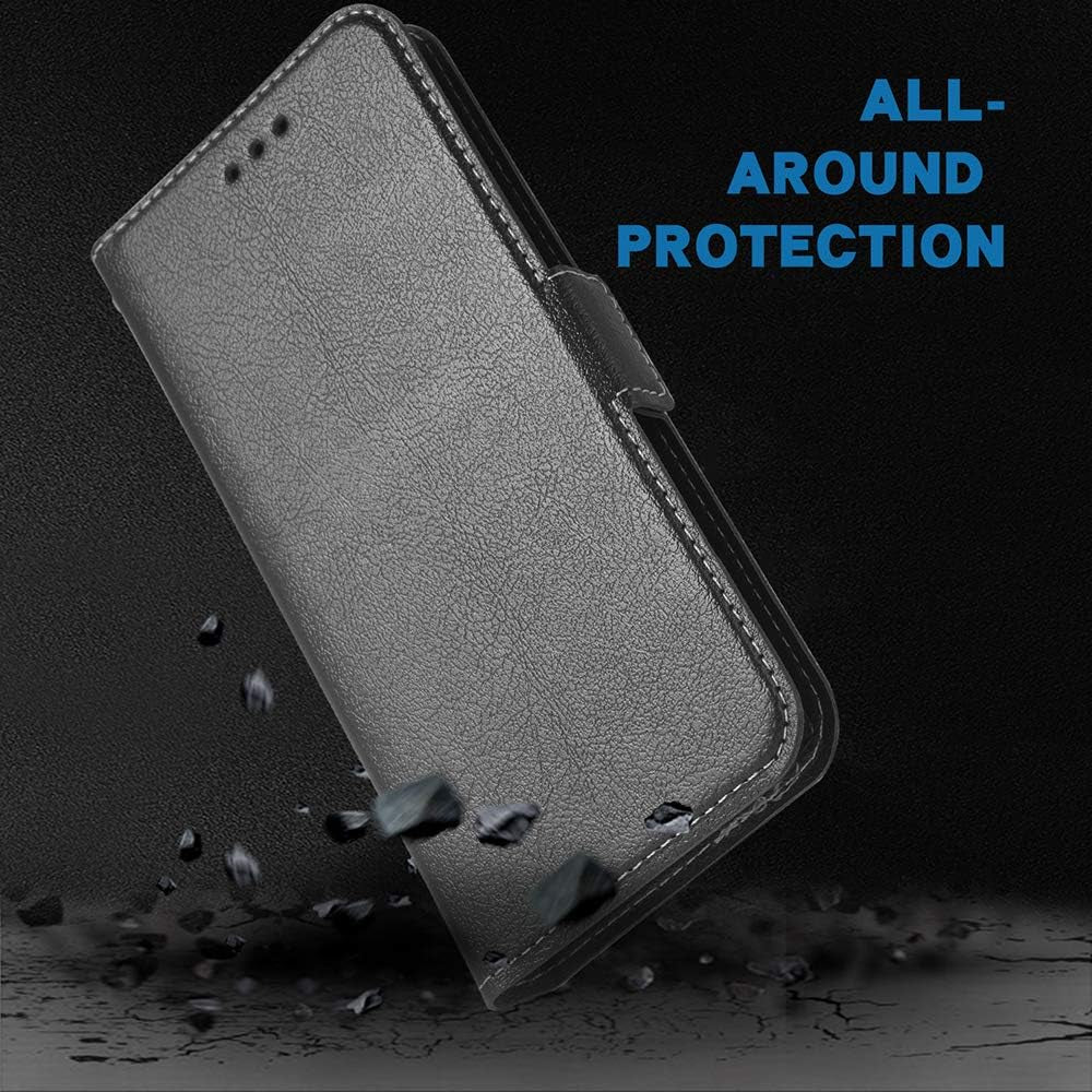 WWAAYSSXA Compatible with Oneplus 8T Oneplus8T plus 5G Wallet Case Wrist Strap Lanyard Flip Cover Card Holder Cell Phone Cases for One Plus8T on 1 plus 8Tplus 1Plus 8T+ One+ 1+ 1+8T Pro G5 Black  WWAAYSSXA   