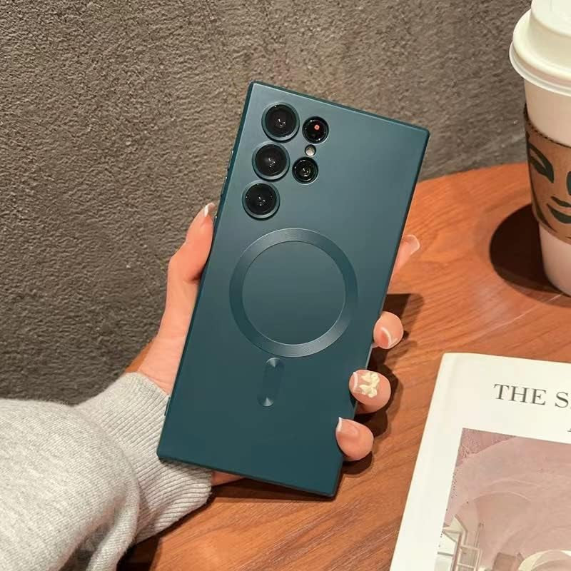 XLHLKP Case for Samsung Galaxy S21 Ultra 5G,Designed for Samsung S21 Ultra Case with Full Lens Design Back Slim Case in 6.8 Inch (Green)  XLHLKP   