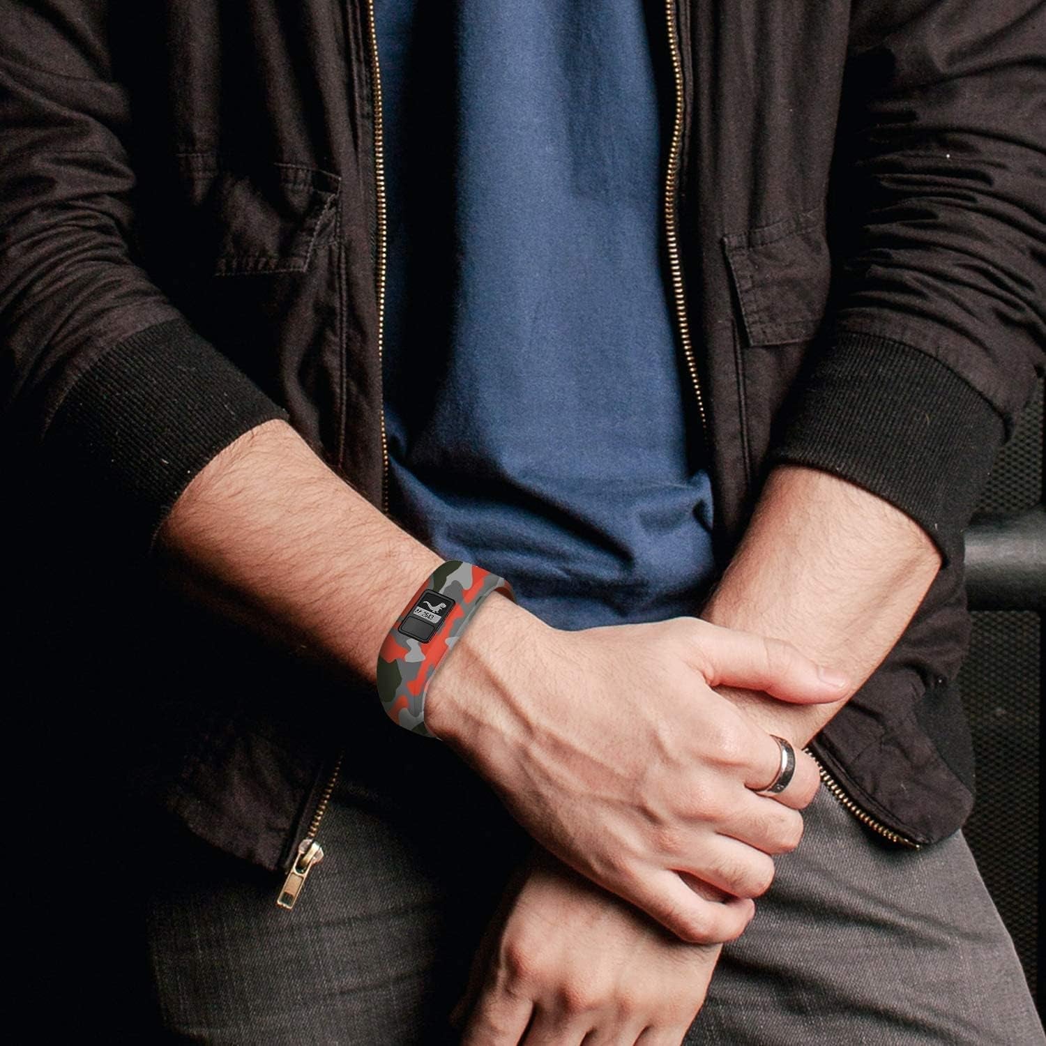 Watch Bands Compatible for Garmin Vivofit Jr Bands,Soft Silicone Replacement Strap Sport Wristband for Garmin Vivofit 3/Vivofit JR Bands/Vivofit Jr 2 Bands Smartwatch with Metal Secure Clasp for Kids Boys Girls  Five Star Online US   