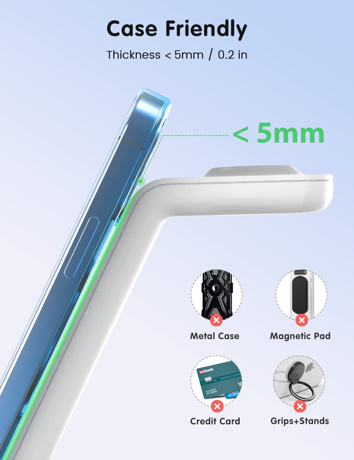 Joygeek Wireless Charging Station, Wireless Charger Stand, 3 in 1 Charging Station for Apple Iphone 14/13/12/11/SE/X/8 Series, Apple Watch Ultra/8/Se/7/6/3, Airpods Pro 2/3/2/Pro - White  JoyGeek   