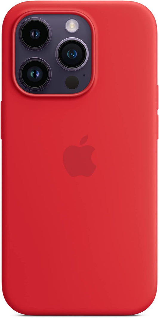 Apple Iphone 14 Pro Silicone Case with Magsafe - (Product) RED  Apple   