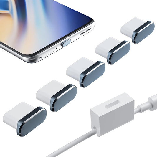 ASKUBSKU Type C Port Plug anti Dust Plugs [5 Pack], USB C Charging Port Plugs Port Cover with Anti-Loss Clip USB C Type C Dust Plugs for Samsung S23 S22 Ultra S21 A53 Google Pixel 7 Pro 6A Ipad Pro  ASKUBSKU   