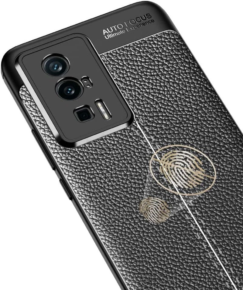 YBROY Case for Xiaomi Poco F5 Pro 5G, Shockproof Thin Silicone Case, TPU Flexible Rubber, Anti-Scratch, Case Cover for Xiaomi Poco F5 Pro 5G.(Black)  YBROY   