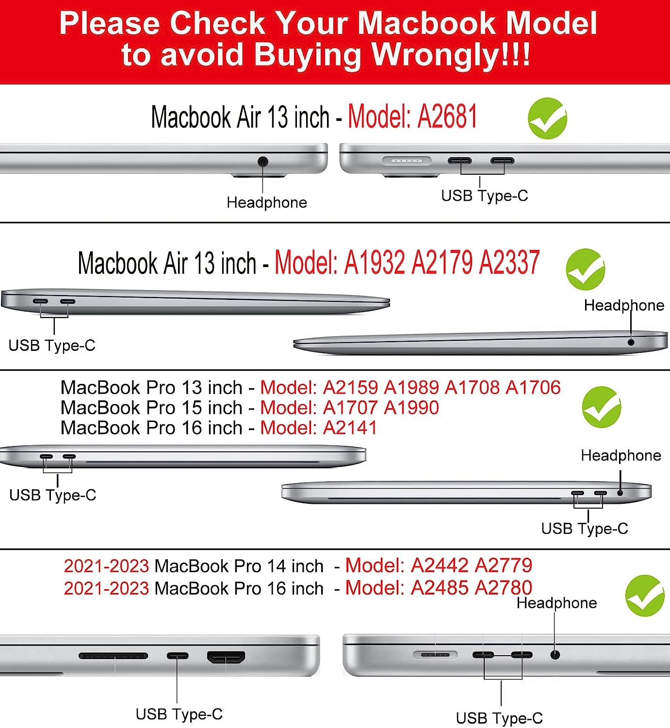 10PCS Dust Plugs Cover for Macbook Pro 14" 16" M2 M1,Macbook Air 13.6" 15.3" M2 A2681 M1 A2337 A2179 A1932 2022-2018,Macbook Pro 13 M1 M2 A2338/ Pro 15 A1707 A1990,Silicone USB C anti Dust Plug Caps  DAMMOMKO   