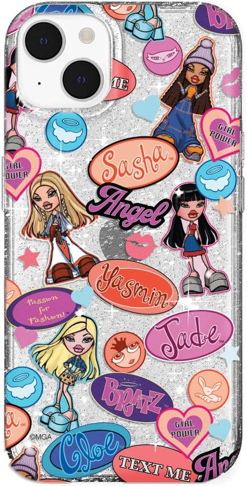 Velvet Caviar X Bratz Designed for Iphone 14 Pro Max Case for Women [8Ft Drop Tested] Cute Protective Bratz Dolls Accessories Phone Cases - Clear Glitter  Velvet Caviar Bratz Pack Glitter Iphone 14 Plus 