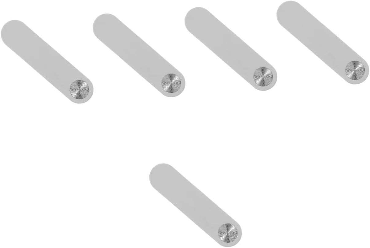 SOLUSTRE 5Pcs White Expansion Extension Adjustable Bracket Mount Screen Foldable Mobile Computer Phone for Compatible with Any Magnetic Monitor Laptop Side Holder  SOLUSTRE   