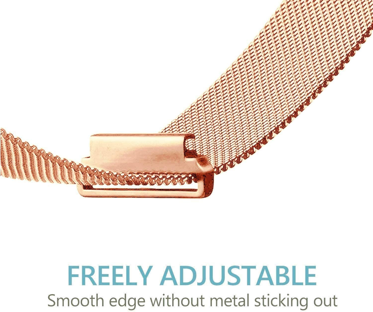 Valkit Compatible Samsung Galaxy Watch 42Mm/Galaxy Watch 5/4 40Mm 44Mm/Galaxy Watch Pro 5 45Mm/Galaxy Watch 3 41Mm Band, 2 Pack 20Mm Stainless Steel Wristbands Men Women for Galaxy Watch Active  VKT   