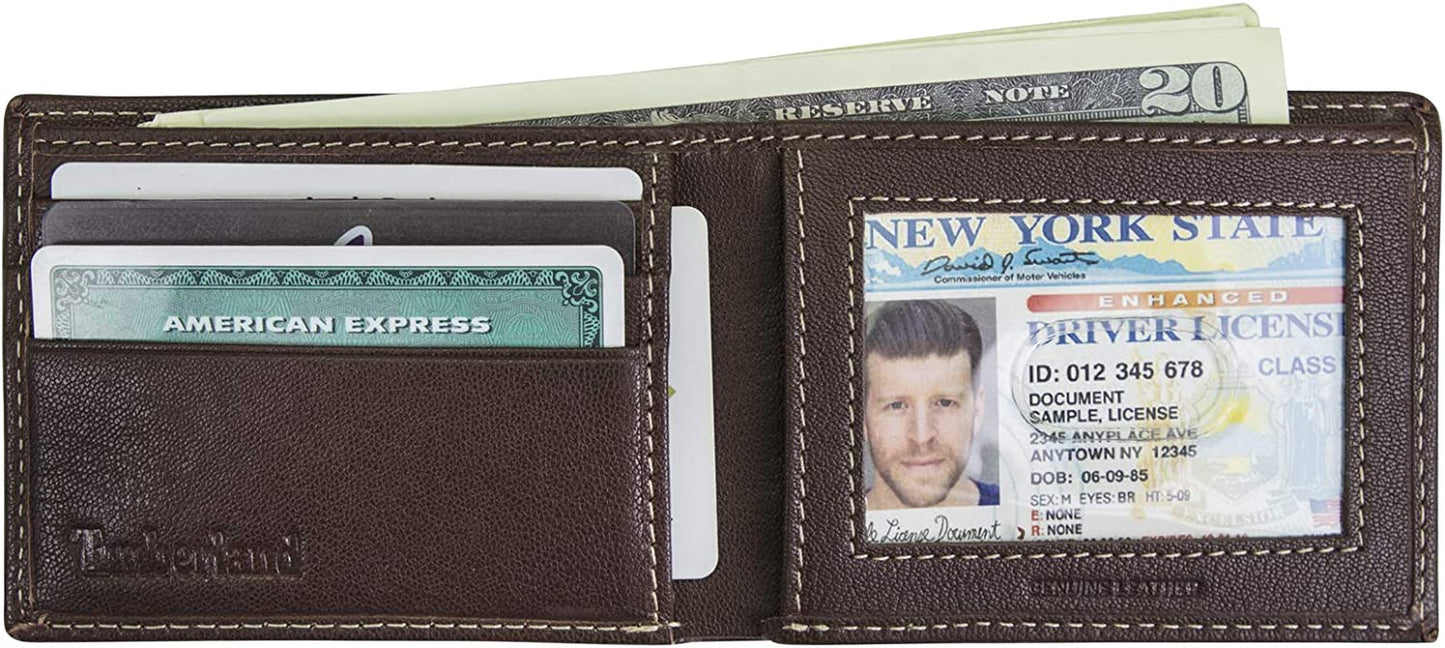 Timberland Men'S Blix Slimfold Leather Wallet  Timberland Accessories   