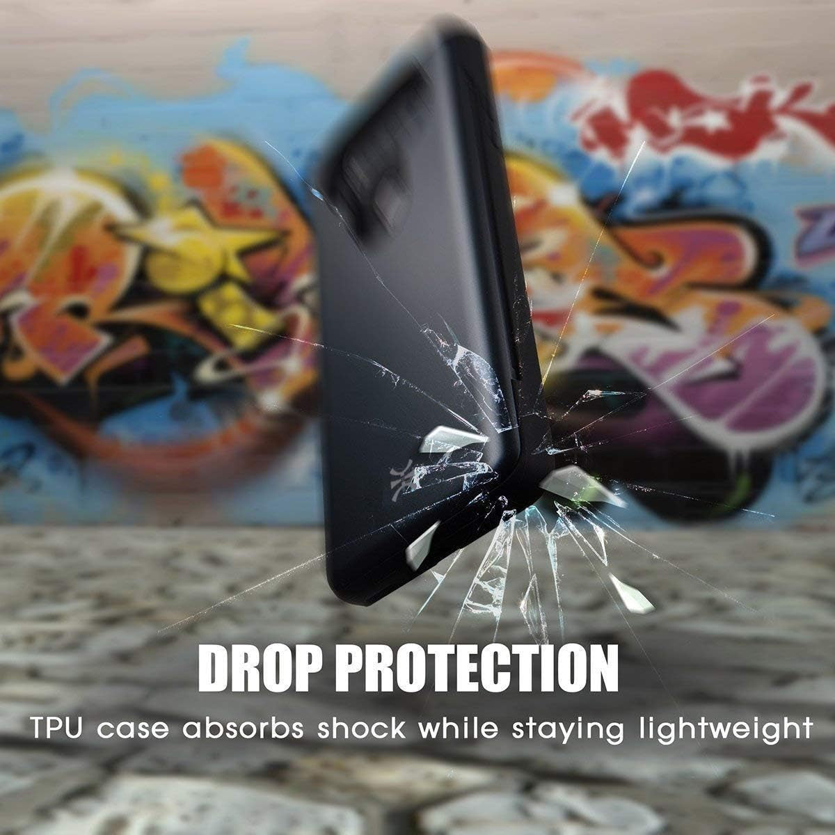 TORU CX PRO Case for LG G6 / LG G6 Plus, with Card Holder | Slim Protective Shockproof Cover with Hidden Credit Cards Wallet Flip Slot Compartment Kickstand | Include Mirror and USB Adapter - Black  iMODE Korea, Inc   