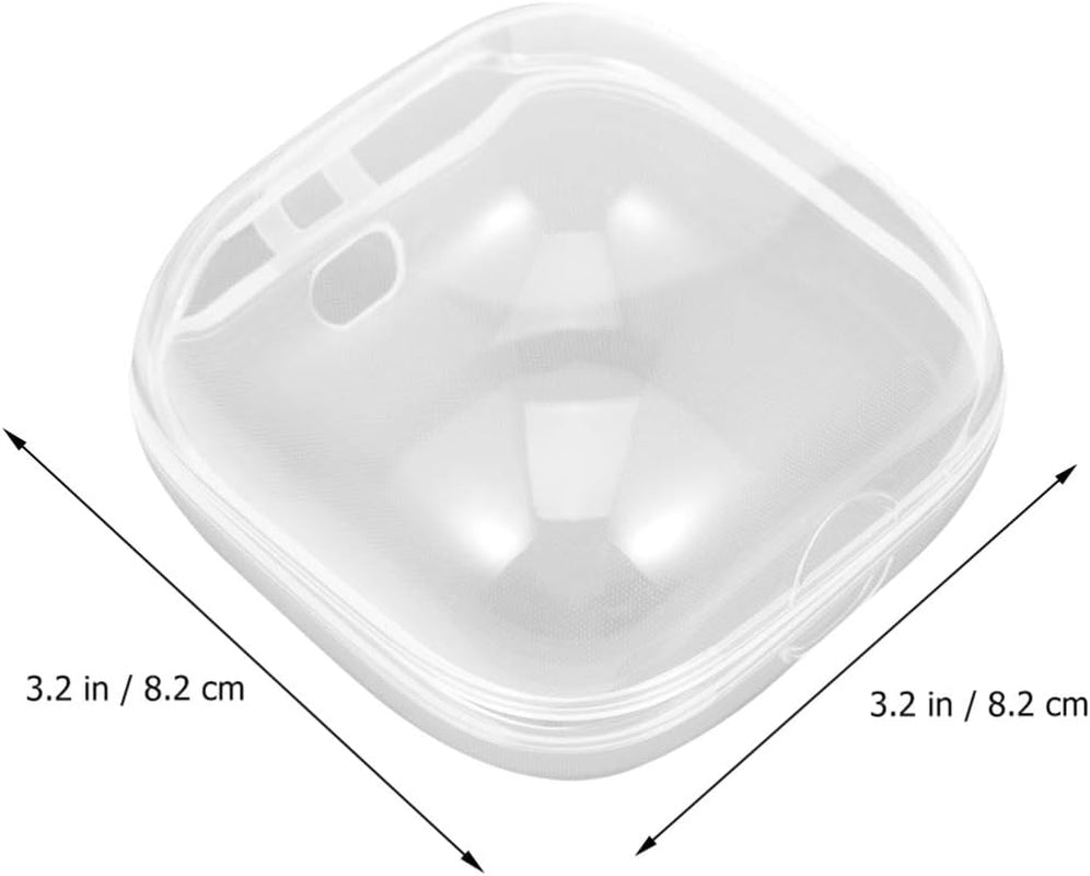 Earbuds Clear Case Earphone Case Cover Transparent Headphone Carrying Case Accessories Compatible for Powerbeats Pro Earbuds Case  Hemobllo   