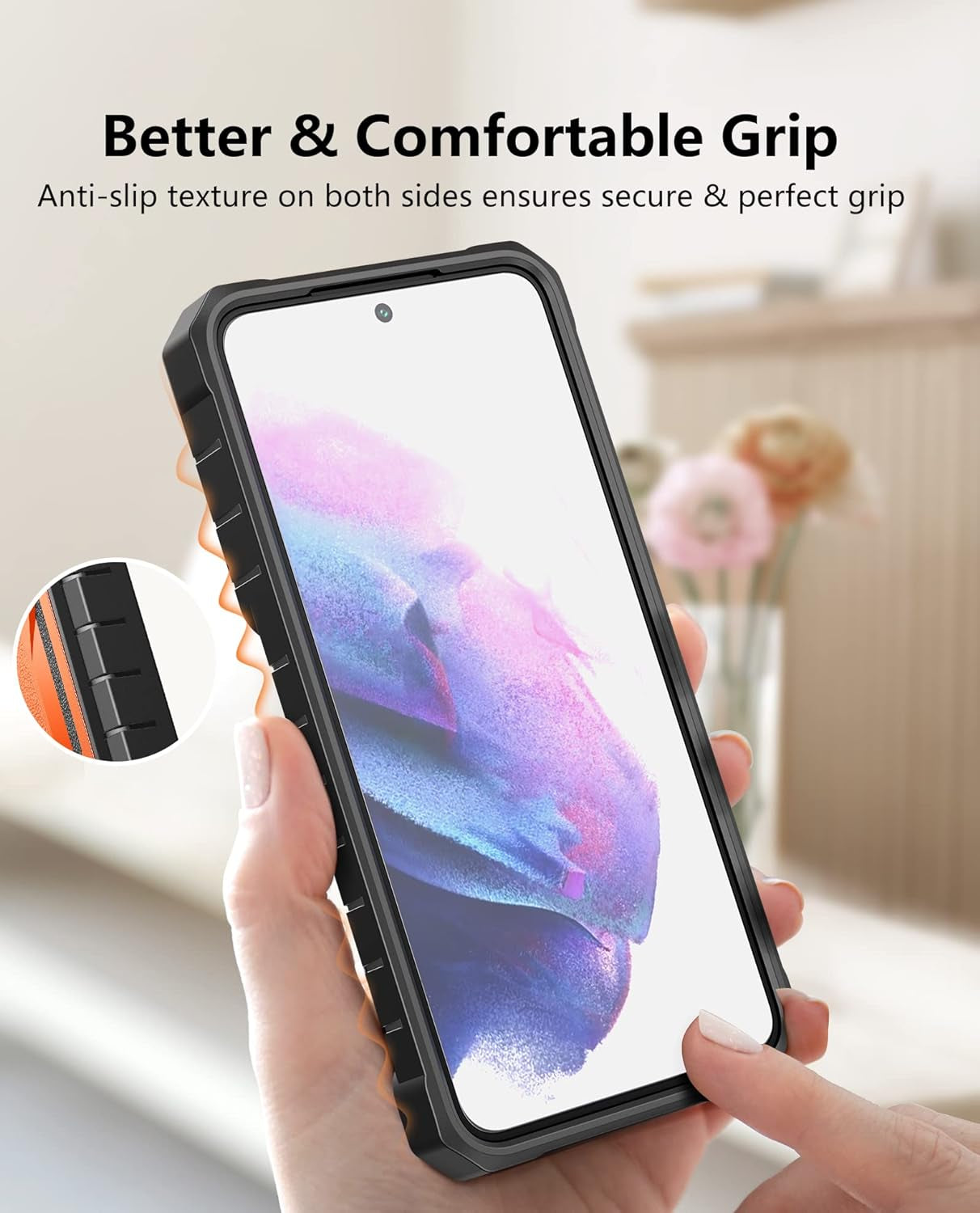 WTYOO for Samsung Galaxy S22 plus Case: Military Grade Drop Proof Protective Rugged TPU Matte Shell | Shockproof Durable Protection Tough Cell Phone Cover with Built-In Kickstand  WTYOO   