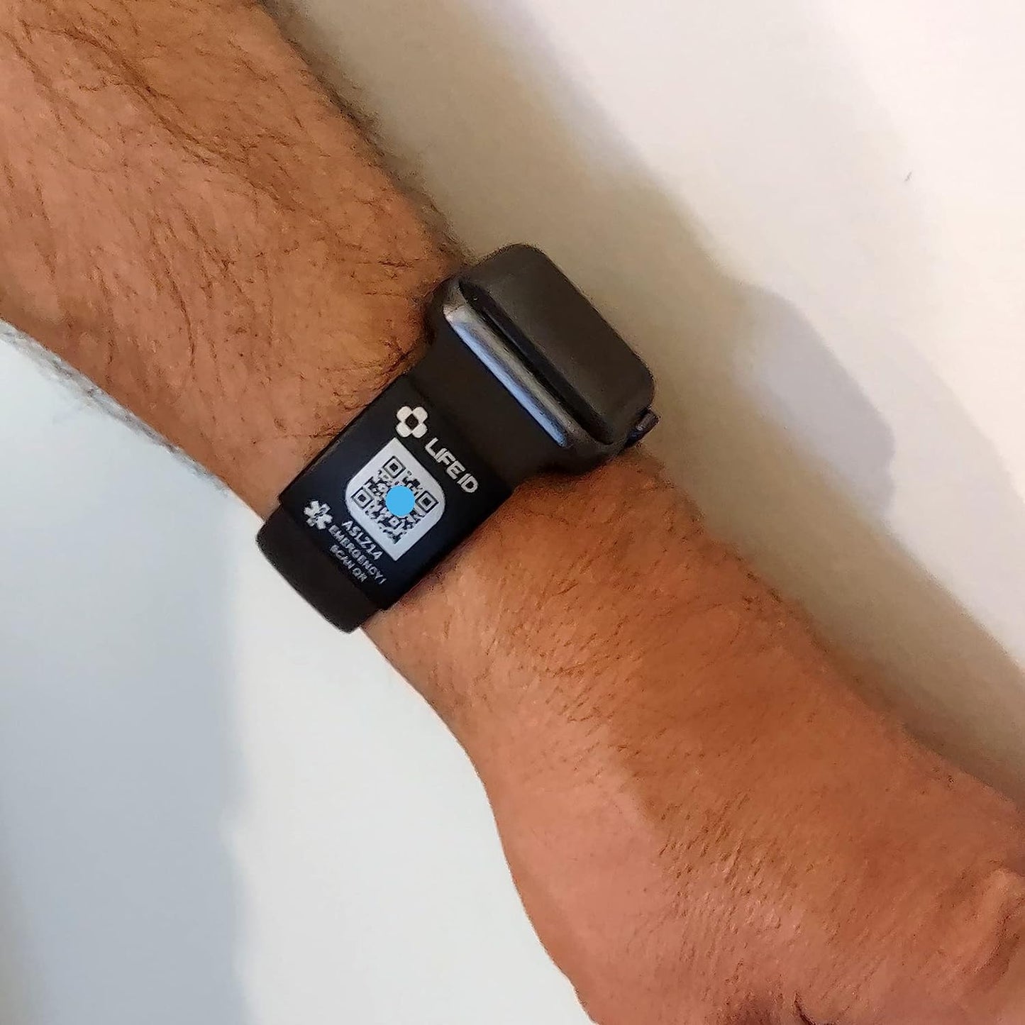 LIFE ID Sleeve Medical ID I Fits Apple Watch Bands & Fitbit Bands I Free Profile Dashboard I No Subscriptions Fees I Edit Information Anytime I 22Mm Wide  LIFE ID   