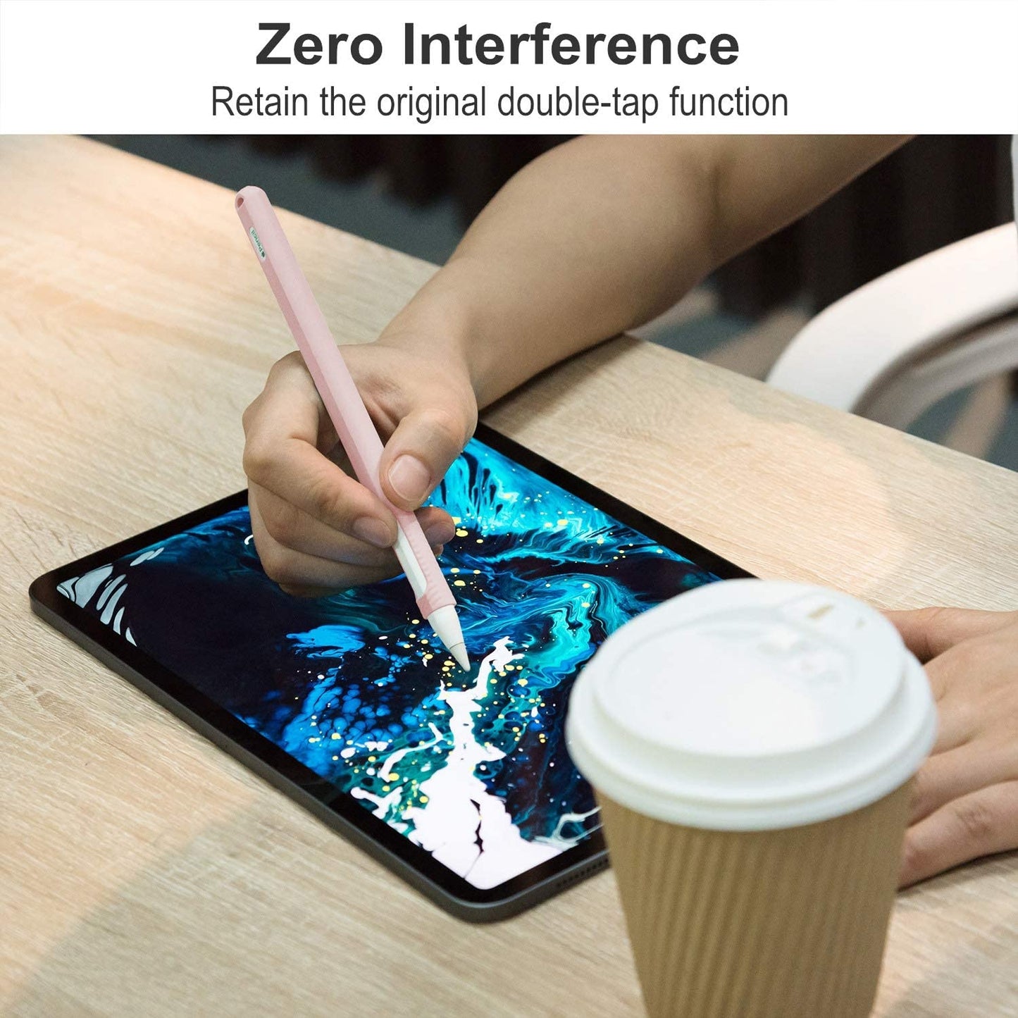 TICARVE Case for Apple Pencil Holder for Apple Pencil Sleeve for Apple Pencil 2Nd Generation Case Compatible with Ipad Pro 2018 Magnetic Skin for Apple Pencil 2 Case Pink  TICARVE   