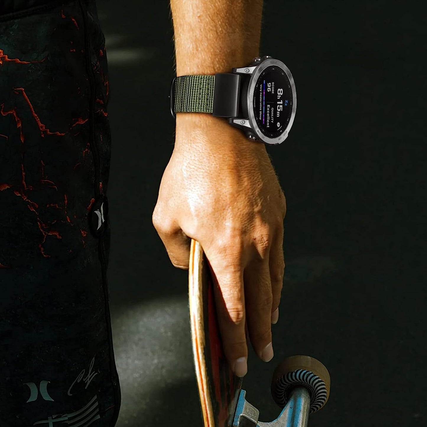 Fintie 20Mm Band Compatible with Garmin Fenix 7S / Fenix 6S / Fenix 5S, Quickfit Soft Woven Nylon Sport Strap Compatible with Garmin Fenix 5S Plus/Fenix 6S Pro/Sapphire/Descent Mk2S Smartwatch  FINTIE   