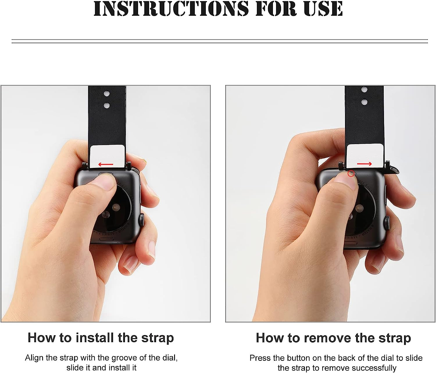 Custom Photo Band for Apple Watch 38Mm 40Mm 41Mm 42Mm 44Mm 45Mm 49Mm Women Men,Personalized Replacement Wrist Strap for Iwatch Series SE/8/7/6/5/4/3/2/1  Silmonkeyuls   