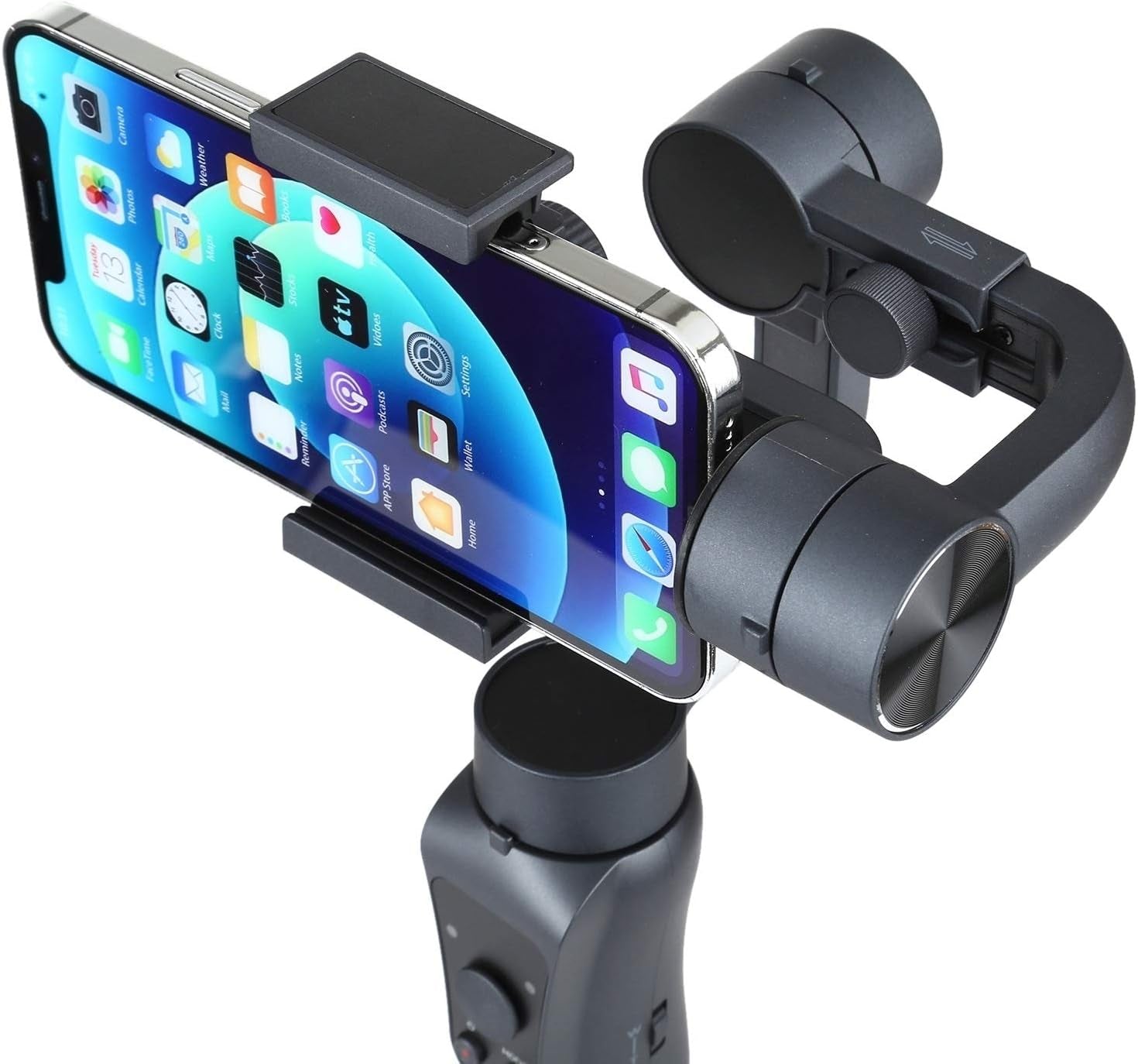 HUIFANGBU S5 Three-Axis Handheld Gimbal Mobile Phone Smart Anti-Shake Camera Panoramic Stabilizer  HUIFANGBU   