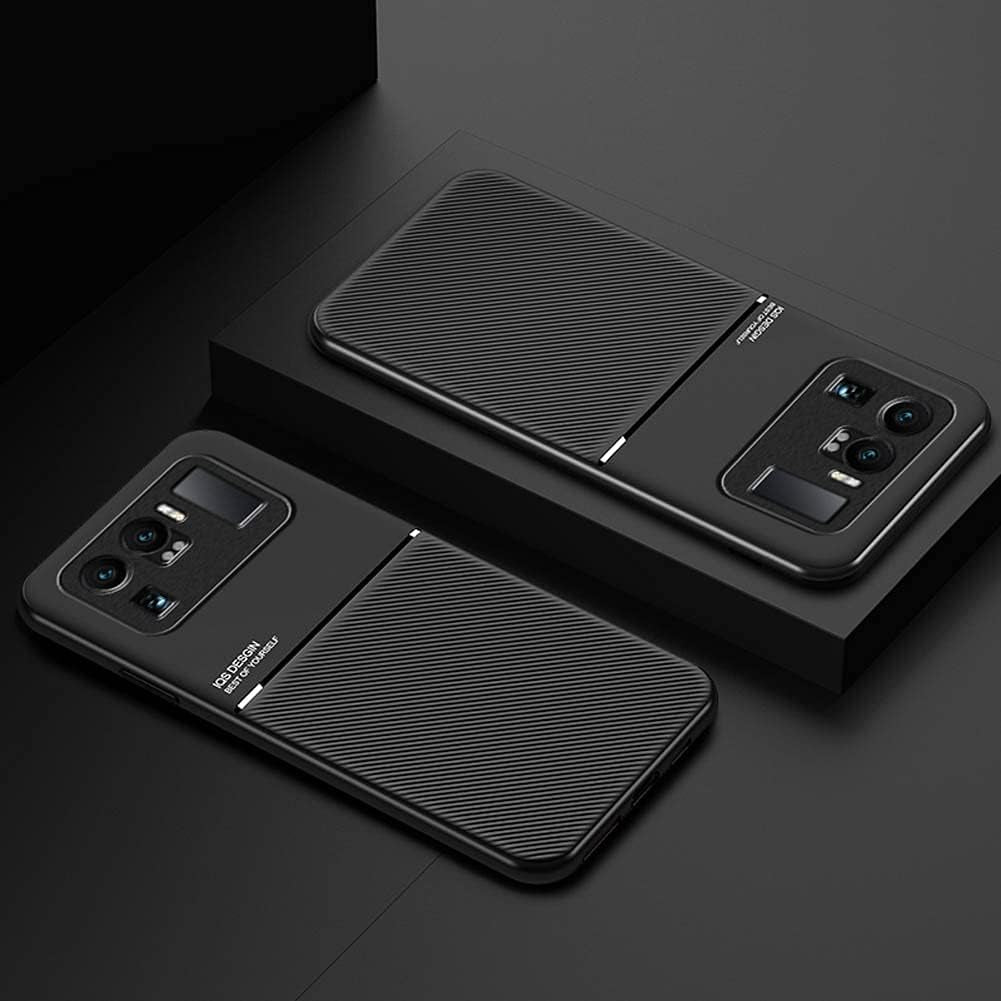 Kepuch Mowen Case Cover Bumper Built-In Metal Plate for Xiaomi 11 Ultra - Black  Kepuch   