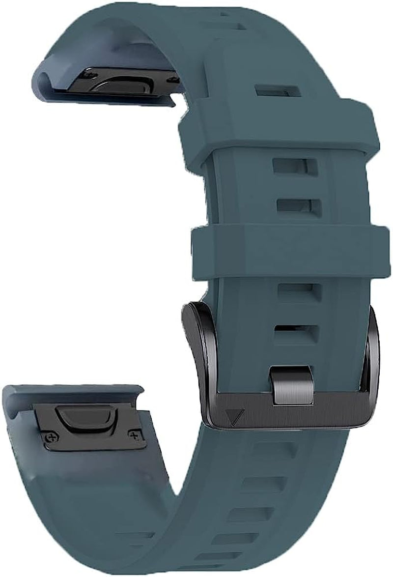 KAVJU 20Mm Silicone Watch Band Straps for Garmin Fenix 6S 6S Pro 5S 5Splus Descent Mk2S D2 Delta Smart Watch Band Straps Quick Releas  KAVJU Q For Fenix 5S 