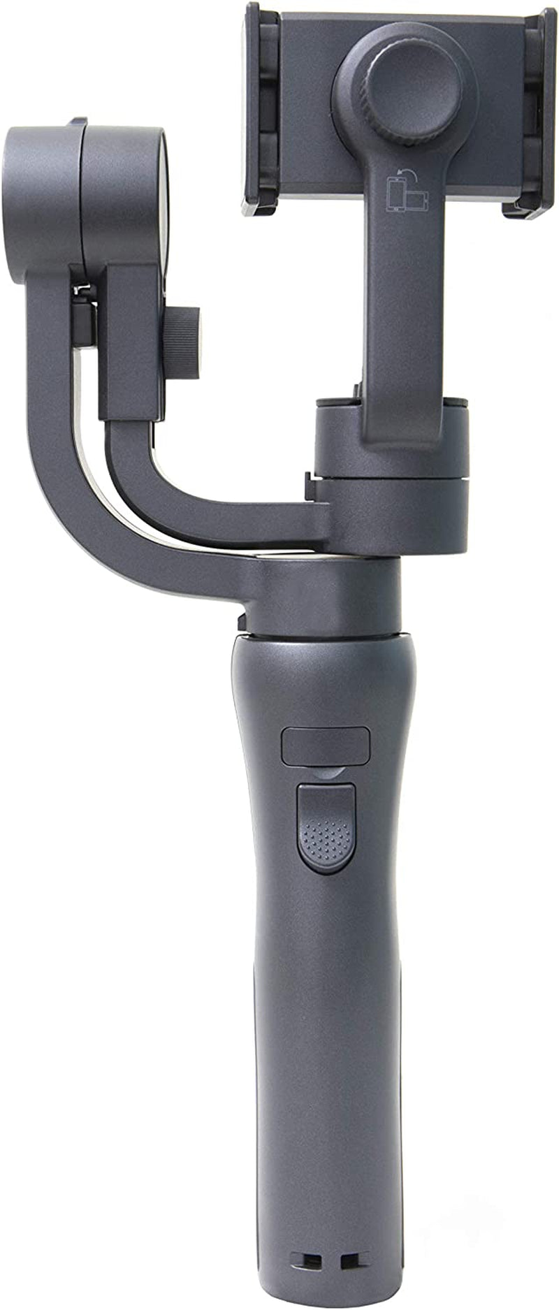 3-Axis Gimbal Stabilizer for Iphone 12 11 PRO MAX X XR XS Smartphone Vlog Youtuber Live Video Recording and Streaming with Sport Inception Mode Face Object Tracking Motion Time-Lapse (Black S)  Zenith   